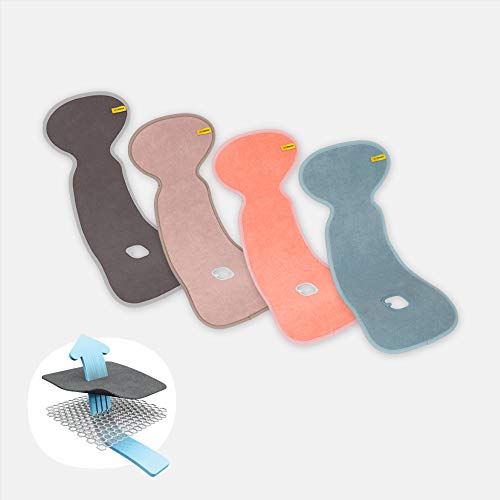 Colchoneta AirLayer AeroMoov para silla Grupo 1 ASAL1ANT Gris oscuro - colchoneta 3D de forro suave con estructura alveolar transpirable que mantiene a su bebé fresco y seco en su Grupo 1 Colchoneta AirLayer AeroMoov para silla Grupo 1 ASAL1ANT Gris oscuro - colchoneta 3D de forro suave con estructura alveolar transpirable que mantiene a su bebé fresco y seco en su Grupo 1