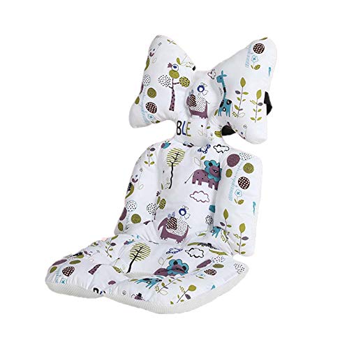 Colchoneta Carro Bebe Universal,Colchoneta Silla Paseo Transpirable,Bebé Cojín Silla de Paseo,Colchoneta Universal Silla Paseo,Cojín Reductor Bebe