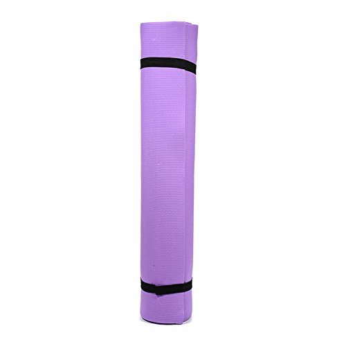 Colchoneta de gimnasia para ejercicios de yoga y pilates, 69 24 pulgadas Colchonetas de yoga impermeables para gimnasia Colchoneta de ejercicios para ejercicios de pilates multiusos antideslizantes