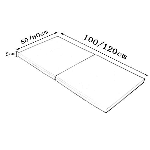Colchoneta Gimnasia LXHONG Colchoneta for Gimnasia Tapete De Juego for Fácil De Cargar Espesar Asa De Transporte Tela Oxford Formación Colegio, 5 Colores, 2 Tamaños
