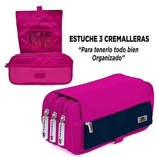 Coleset Estuche Escolar 3 Cremalleras Material Escolar Kawaii Infantil Primaria Estuches Grandes Pack Materiales Escolares Estuches Escolares Utiles Escolares Material Colegio Vuelta al Cole