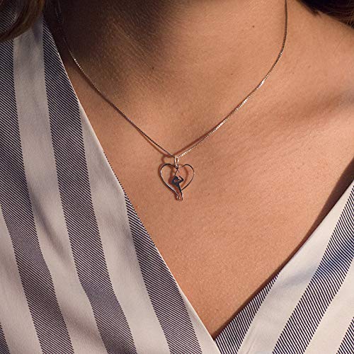 Colgante Gimnasta Cinta corazón 22 mm Plata de Ley 925 Colgante Gimnasta Cinta corazón 22 mm Plata de Ley 925