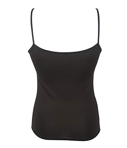 Colkor Camiseta de Tirantes para Mujer, Top Sport, Talla única -Marron