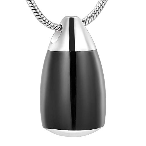 Collar De Cremación para Cenizas,Negro Creativo Columna Elíptica Geometría Punk Urna Collares Cenizas Recuerdo Cremación Joyería Colgante Embudo Kit para Mamá Papá Mujeres Hombres Perro Gato Collar De Cremación para Cenizas,Negro Creativo Columna Elíptica Geometría Punk Urna Collares Cenizas Recuerdo Cremación Joyería Colgante Embudo Kit para Mamá Papá Mujeres Hombres Perro Gato