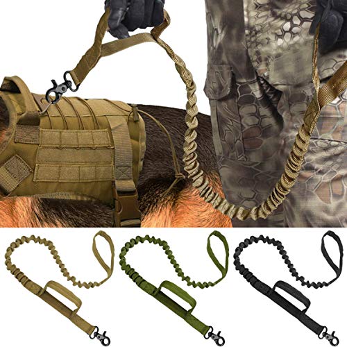 Collar de Perro, Correa del Perro de Nylon Bungee Correas Militar Mascotas Plomo Formación Cinta andadora Correa de Medio Grande Perros de Pastor alemán (Color : Yellow, Size : 99cm) Collar de Perro, Correa del Perro de Nylon Bungee Correas Militar Mascotas Plomo Formación Cinta andadora Correa de Medio Grande Perros de Pastor alemán (Color : Yellow, Size : 99cm)