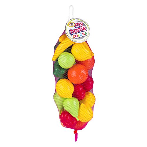 Color Baby - Red frutas, verduras y menaje, 21 piezas (43293)