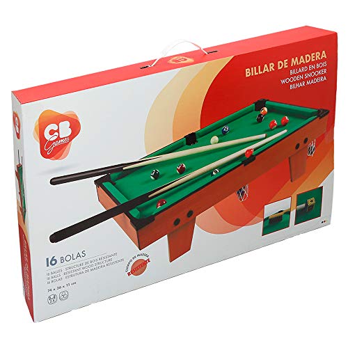 Colorbaby Billar americano madera CBGames, 62 x 36 cm (43269)