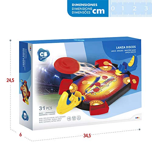 ColorBaby - Juegos de mesa lanza discos CB Games (46580) ColorBaby - Juegos de mesa lanza discos CB Games (46580)