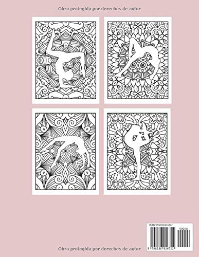 Colorear Gimnasia Mandala: Libro Para Colorear Mandala Gimnasia | Libro De Gimnasia Para Mujeres | Idea De Regalo Para Niños Y Adolescentes | Dibujos ... - Gimnasia Ritmica | Coloración Antiestrés.