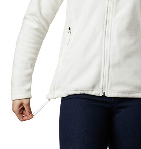 Columbia Fast Trek II Forro Polar con Cremallera, Mujer, Blanco (Sea Salt), S Columbia Fast Trek II Forro Polar con Cremallera, Mujer, Blanco (Sea Salt), S