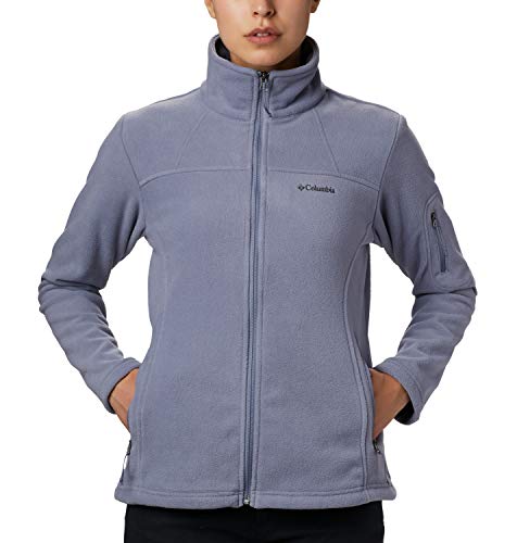 Columbia Fast Trek II Forro Polar con Cremallera, Mujer, Gris (New Moon), XL