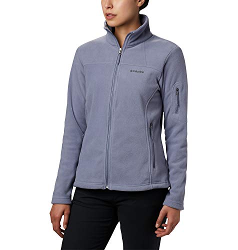 Columbia Fast Trek II Forro Polar con Cremallera, Mujer, Gris (New Moon), XL