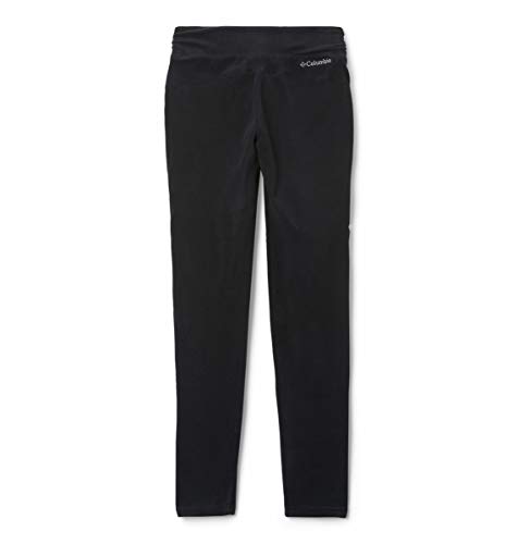 Columbia Glacial - Pantalones Pirata para niña Negro M