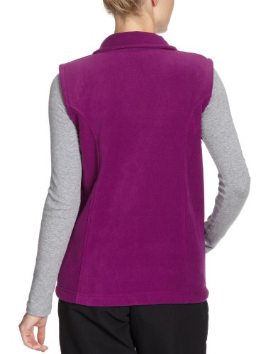 Columbia Island Press Sapphire - Chaleco para Mujer, tamaño L, Color Morado