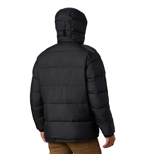 Columbia Pike Lake Chaqueta con Capucha, Hombre, Negro, L