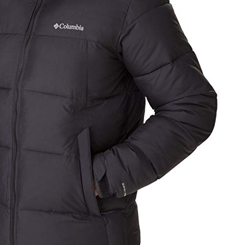 Columbia Pike Lake Chaqueta con Capucha, Hombre, Negro, L