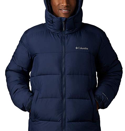 Columbia Pike Lake, Chaqueta forrada con capucha, Hombre, Azul oscuro(Nocturnal), Talla L Columbia Pike Lake, Chaqueta forrada con capucha, Hombre, Azul oscuro(Nocturnal), Talla L