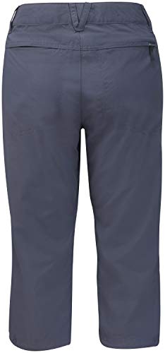 Columbia Silver Ridge 2.0 Pantalones de Senderismo Convertibles para Mujer, Gris (India Ink), 6/R