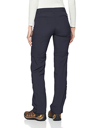 Columbia Silver Ridge 2.0 Pantalones de Senderismo Convertibles para Mujer, Gris (India Ink), 6/R