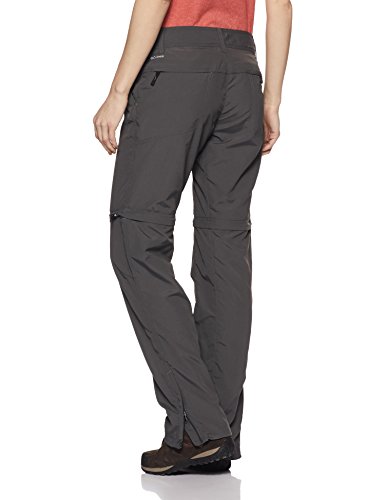 Columbia Silver Ridge Convertible Pant Pantalón de Senderismo 2-en-1 para Mujer, Gris (Grill), W40/R Columbia Silver Ridge Convertible Pant Pantalón de Senderismo 2-en-1 para Mujer, Gris (Grill), W40/R
