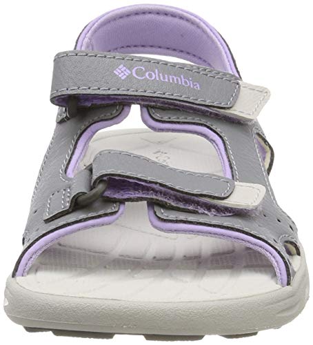 Columbia Techsun™ Vent, Sandalias Niñas, Gris (Tradewinds Grey, White Violet), 28 EU Columbia Techsun™ Vent, Sandalias Niñas, Gris (Tradewinds Grey, White Violet), 28 EU
