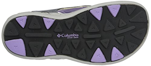 Columbia Techsun™ Vent, Sandalias Niñas, Gris (Tradewinds Grey, White Violet), 34 EU Columbia Techsun™ Vent, Sandalias Niñas, Gris (Tradewinds Grey, White Violet), 34 EU
