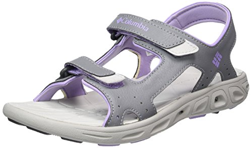 Columbia Techsun™ Vent, Sandalias Niñas, Gris (Tradewinds Grey, White Violet), 34 EU Columbia Techsun™ Vent, Sandalias Niñas, Gris (Tradewinds Grey, White Violet), 34 EU