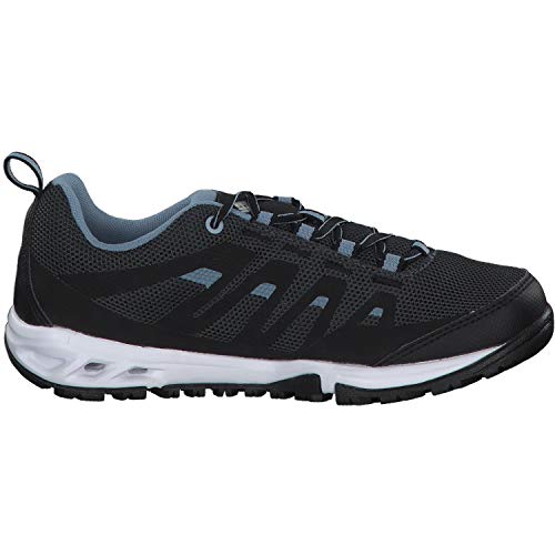 Columbia Vapor Vent, Zapatillas de Senderismo Mujer, Black (Black, Dark Mirage 010), 38 EU