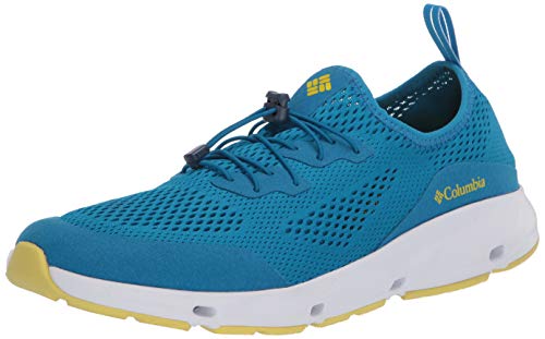 Columbia Vent, Zapatillas Deportivas Hombre, Azul (Pool, Acid Yellow 421), 40 EU