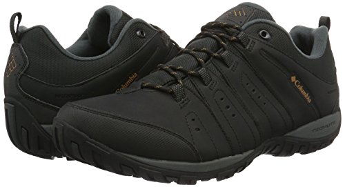 Columbia Woodburn II, Zapatillas Hombre, Negro (Black Caramel), 42.5 EU