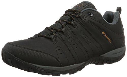 Columbia Woodburn II, Zapatillas Hombre, Negro (Black Caramel), 42.5 EU