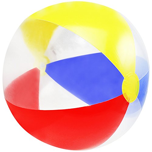 com-four® 3X Pelota de Playa Inflable - Pelota de Playa Repelente al Agua - Pelota para Playa, Piscina y Lago de Baño - Juguete de Baño - Ø 41 cm (Ø 41 cm - 03 Piezas) com-four® 3X Pelota de Playa Inflable - Pelota de Playa Repelente al Agua - Pelota para Playa, Piscina y Lago de Baño - Juguete de Baño - Ø 41 cm (Ø 41 cm - 03 Piezas)