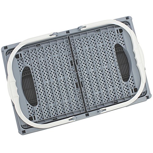 com-four® Caja Plegable con Asas de 16 litros - Caja de Transporte con Asas - Caja de Almacenaje Robusta - Cesta de Compras Plegable - 20 x 40 x 27 cm (01 Pieza - Gris) com-four® Caja Plegable con Asas de 16 litros - Caja de Transporte con Asas - Caja de Almacenaje Robusta - Cesta de Compras Plegable - 20 x 40 x 27 cm (01 Pieza - Gris)