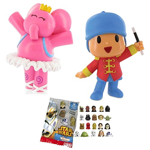 Comansi Lote 2 Figuras Pocoyo Disfraces - Pocoyo Domador - Eli Ballet + Regalo