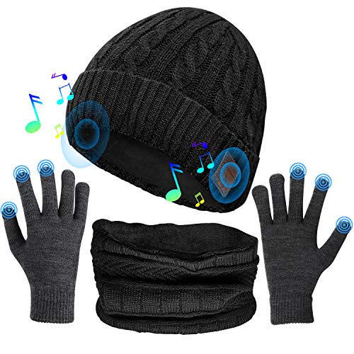 Comfine Gorro de Música, Altavoces Estéreo Incorporados de Gorro Bluetooth, Regalos Tecnológicos únicos para Hombres/Mujeres, Auriculares Gorro para Correr/Escalada/Senderismo, etc Comfine Gorro de Música, Altavoces Estéreo Incorporados de Gorro Bluetooth, Regalos Tecnológicos únicos para Hombres/Mujeres, Auriculares Gorro para Correr/Escalada/Senderismo, etc