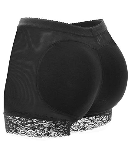 COMFREE Braguitas Moldeadoras Levanta Gluteos Ropa Interior Sin Costuras Lencería Reductora Bragas Control con Almohadillas Ajustable Calzoncillos Elástico Shapewear para Mujer Negro S COMFREE Braguitas Moldeadoras Levanta Gluteos Ropa Interior Sin Costuras Lencería Reductora Bragas Control con Almohadillas Ajustable Calzoncillos Elástico Shapewear para Mujer Negro S
