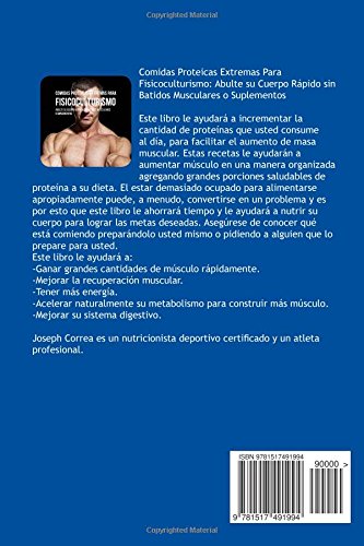 Comidas Proteicas Extremas Para Fisicoculturismo: Abulte su Cuerpo Rapido sin Batidos Musculares o Suplementos Comidas Proteicas Extremas Para Fisicoculturismo: Abulte su Cuerpo Rapido sin Batidos Musculares o Suplementos