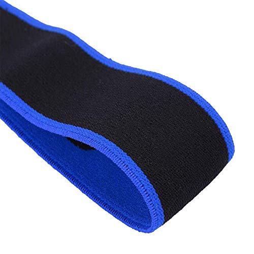 Comius Sharp Correa de Yoga Mejorada Correa de Estiramiento Banda de Estiramiento de Ejercicio de múltiples bucles para Fisioterapia, Fascitis Plantar, Pilates, Danza y Gimnasia (Blue)