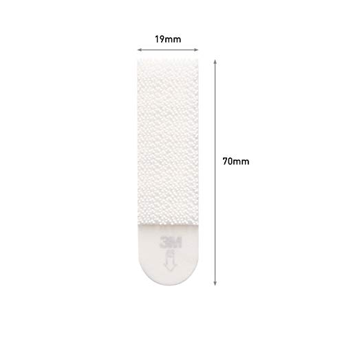Command 17201 - Pack de 8 tiras para cuadros (medianas, hasta 5.4 kg), color blanco Command 17201 - Pack de 8 tiras para cuadros (medianas, hasta 5.4 kg), color blanco