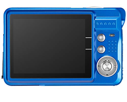 Compactas Cámaras Digitales AbergBest 2.7 LCD Recargable HD Cámara Digital para Estudiantes, niños, Adultos Interior y Exterior (Azul)