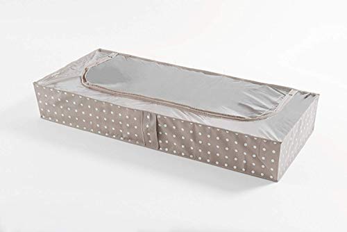 Compactor Rivoli - Funda bajo cama, 107 x 46 x A.16 cm, color beige Compactor Rivoli - Funda bajo cama, 107 x 46 x A.16 cm, color beige