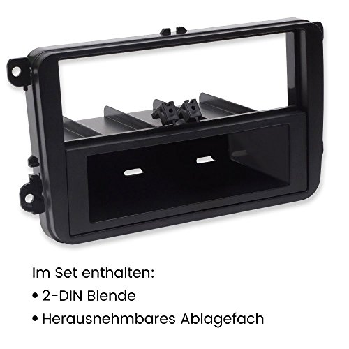 Completo Set de Montaje para Radio de Coche con navegador, para Volkswagen, 2-DIN y 1-DIN, Adaptador ISO, con alimentación Phantom y Fakra Completo Set de Montaje para Radio de Coche con navegador, para Volkswagen, 2-DIN y 1-DIN, Adaptador ISO, con alimentación Phantom y Fakra