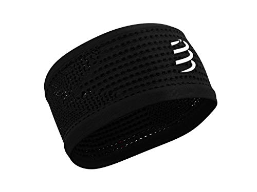 COMPRESSPORT Headband On/Off Cinta, Unisex-Adult, Negro, Talla Unica COMPRESSPORT Headband On/Off Cinta, Unisex-Adult, Negro, Talla Unica