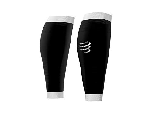 COMPRESSPORT R2 V2 Perneras, Hombre, Negro, T2