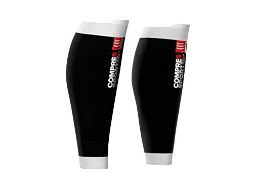 COMPRESSPORT R2 V2 Perneras, Hombre, Negro, T2