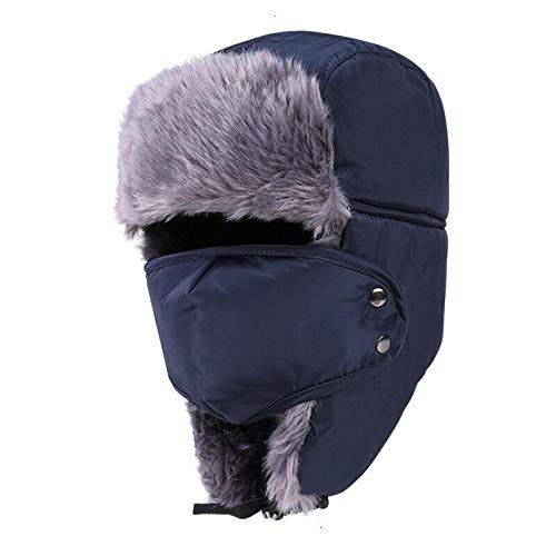 COMPY Sombrero de trampero Ruso Orejeras de Soldado, Gorro de esquí para Nieve con Bufanda, Sombreros de Bombardero con Orejeras, Gorros, Bufanda para Hombres y Mujeres COMPY Sombrero de trampero Ruso Orejeras de Soldado, Gorro de esquí para Nieve con Bufanda, Sombreros de Bombardero con Orejeras, Gorros, Bufanda para Hombres y Mujeres