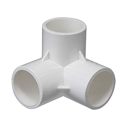 Conectores de PVC para muebles de 20 mm, 25 mm, 32 mm, 40 mm, 50 mm, tubo de jardín tridimensional de agua (20 mm)