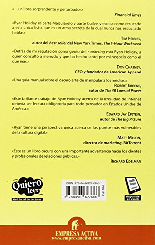 Confía en mi, estoy mintiendo: Confesiones de un manipulador de los medios: 1 (Gestión del conocimiento)