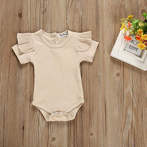 Conjunto de 2 Piezas Ropa Bebe NiƱa Verano Fossen ReciƩn Nacido 0 a 24 Meses Monos con Volantes y Florales Pantalones Cortos Conjunto de 2 Piezas Ropa Bebe NiƱa Verano Fossen ReciƩn Nacido 0 a 24 Meses Monos con Volantes y Florales Pantalones Cortos