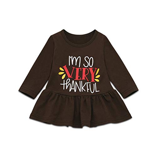 Conjuntos Bebe, ASHOP Ropa de Bebe Otoño/Invierno Ropa Conjuntos,Top Casual de Manga Larga con Volante+1PC Pantalones Florales (café,90) Conjuntos Bebe, ASHOP Ropa de Bebe Otoño/Invierno Ropa Conjuntos,Top Casual de Manga Larga con Volante+1PC Pantalones Florales (café,90)